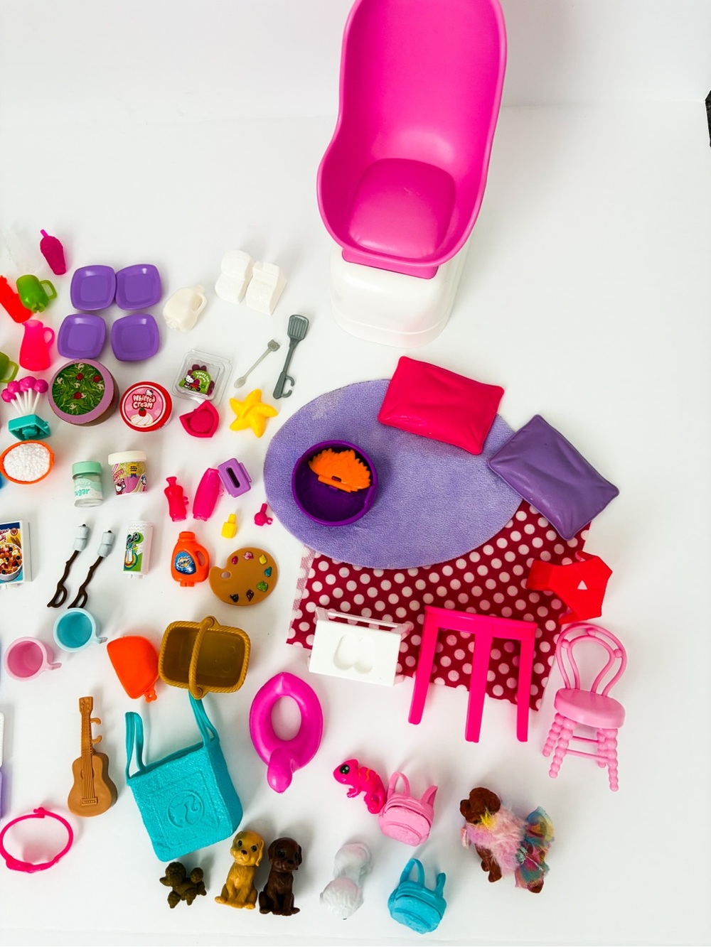 Barbie Doll Accessories Lot 101 Pieces - Picture 4 of 4